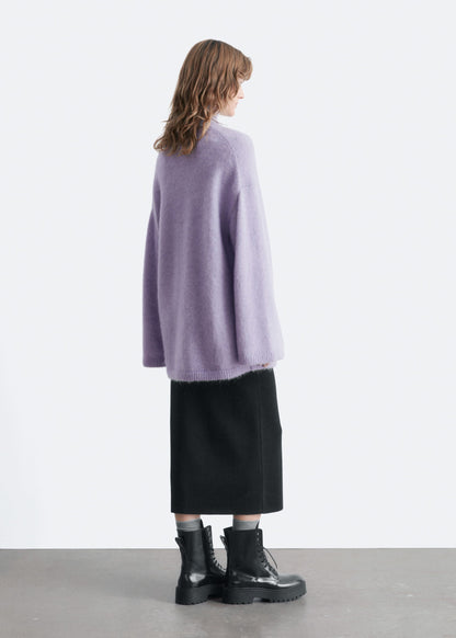 Oversized Mohair-Blend Sweater