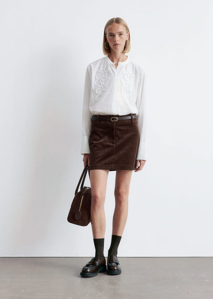 Cotton Embroidered Blouse
