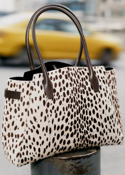 Tactile Leather Tote Bag