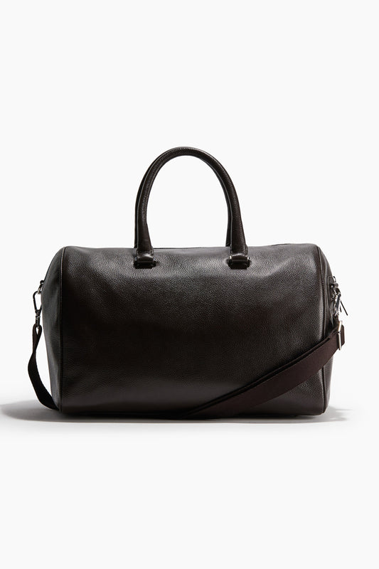 Leather weekend bag
