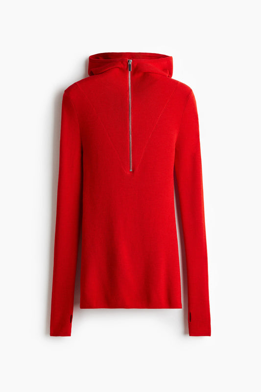Merino wool hoodie