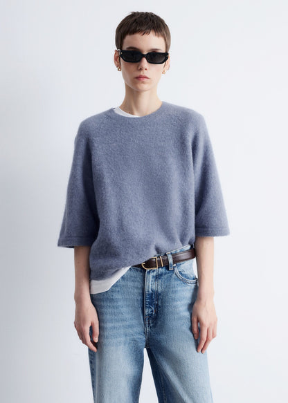 Alpaca-Blend Knitted Top