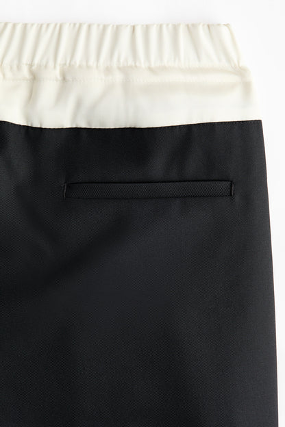 Wool-blend trousers