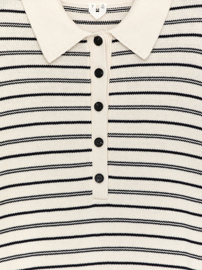 Knitted Polo Shirt