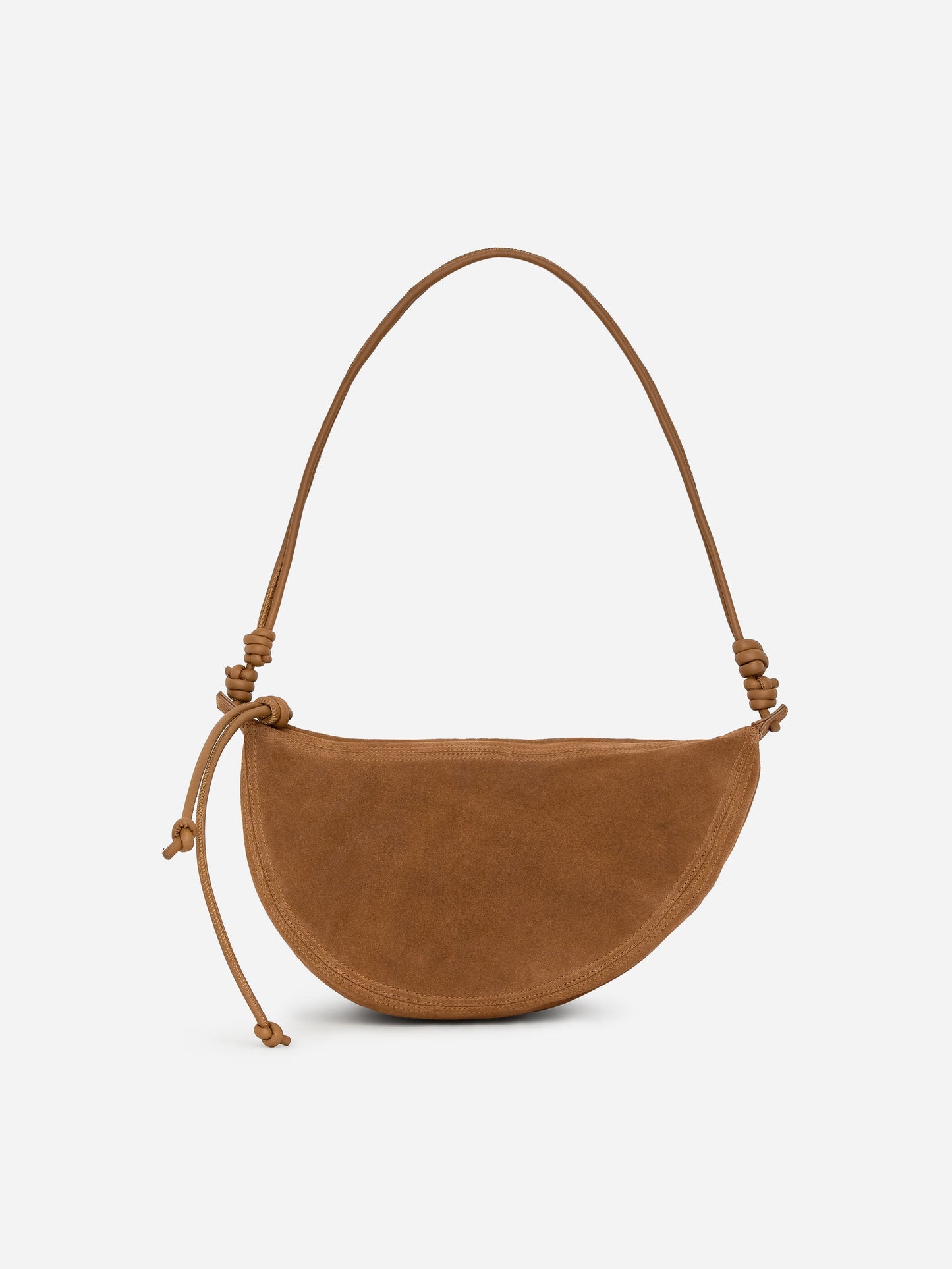Crescent Suede Bag