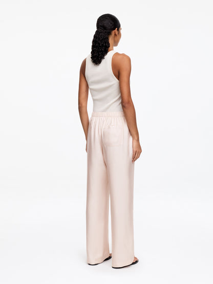 Silk Twill Trousers
