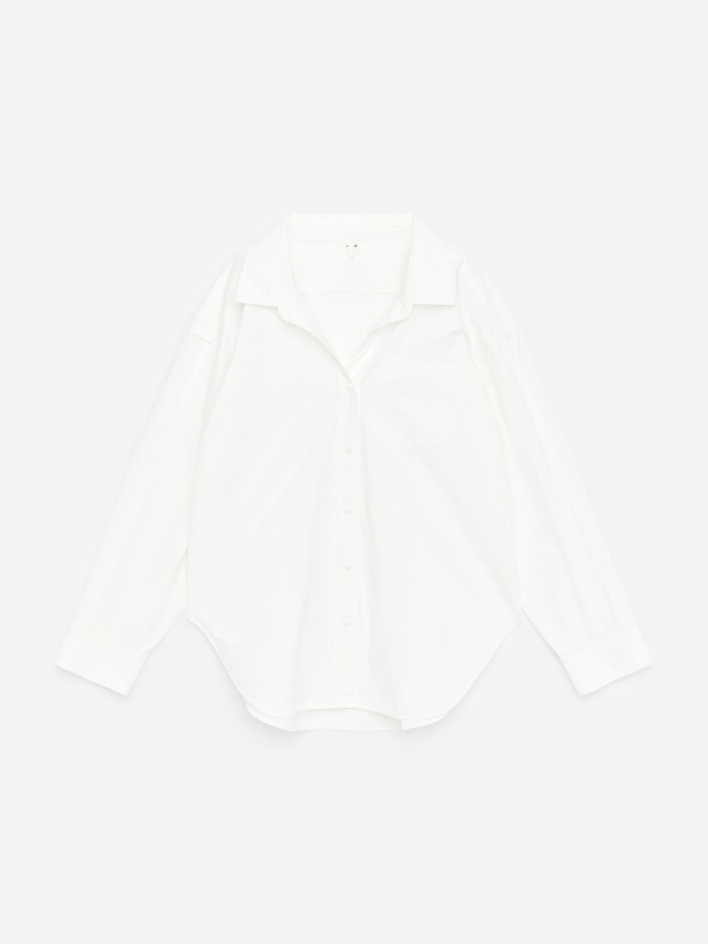 Relaxed Open-Collar Shirt