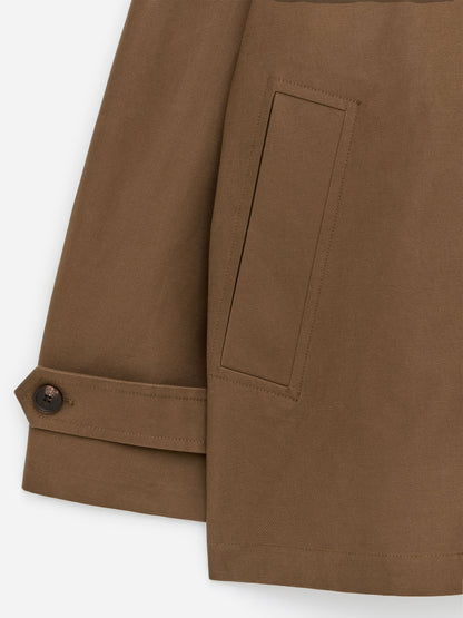 Corduroy-Collar Jacket