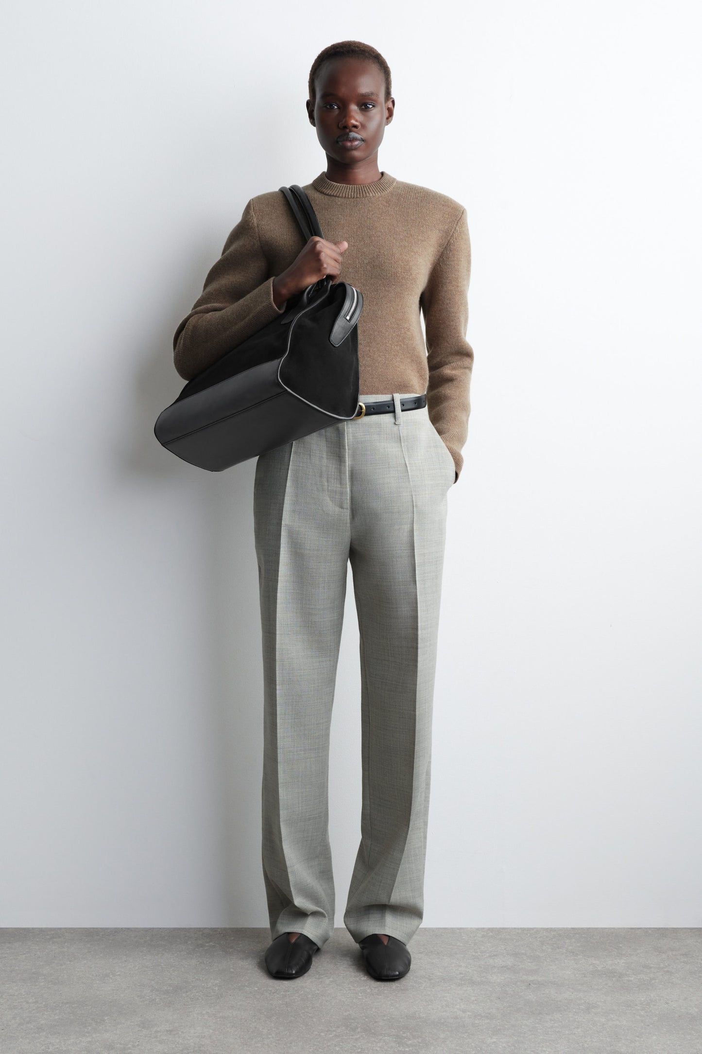 Avenue Suede Tote Bag