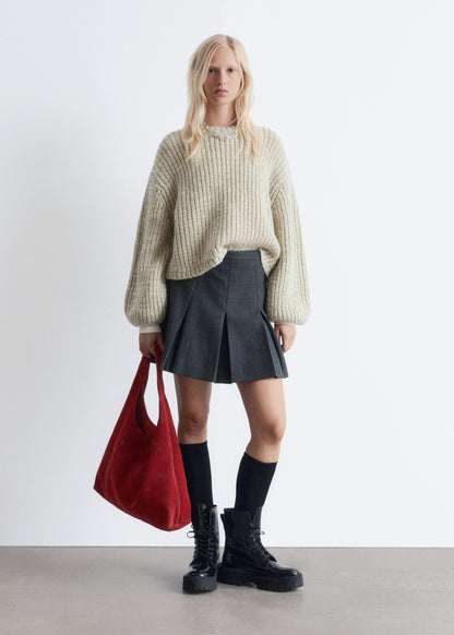 Mottled Knit Jumper