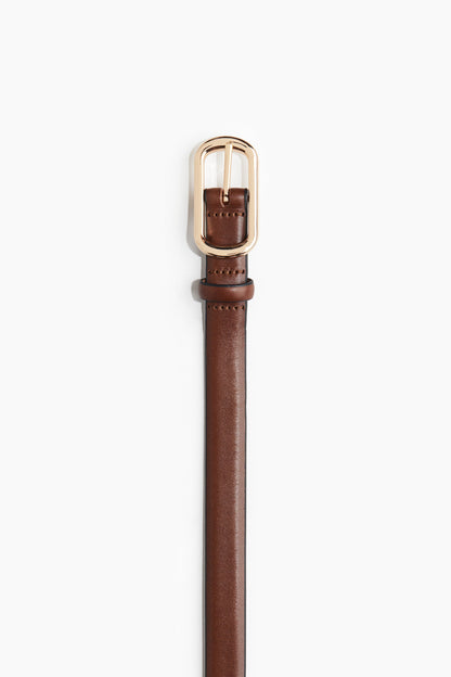 Leather belt