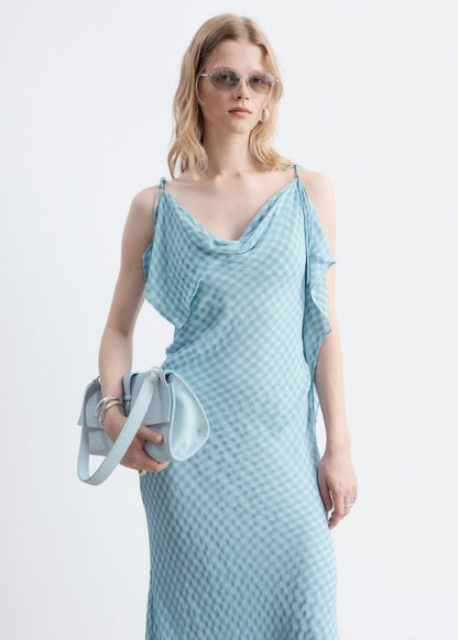 Draped Midi Dress