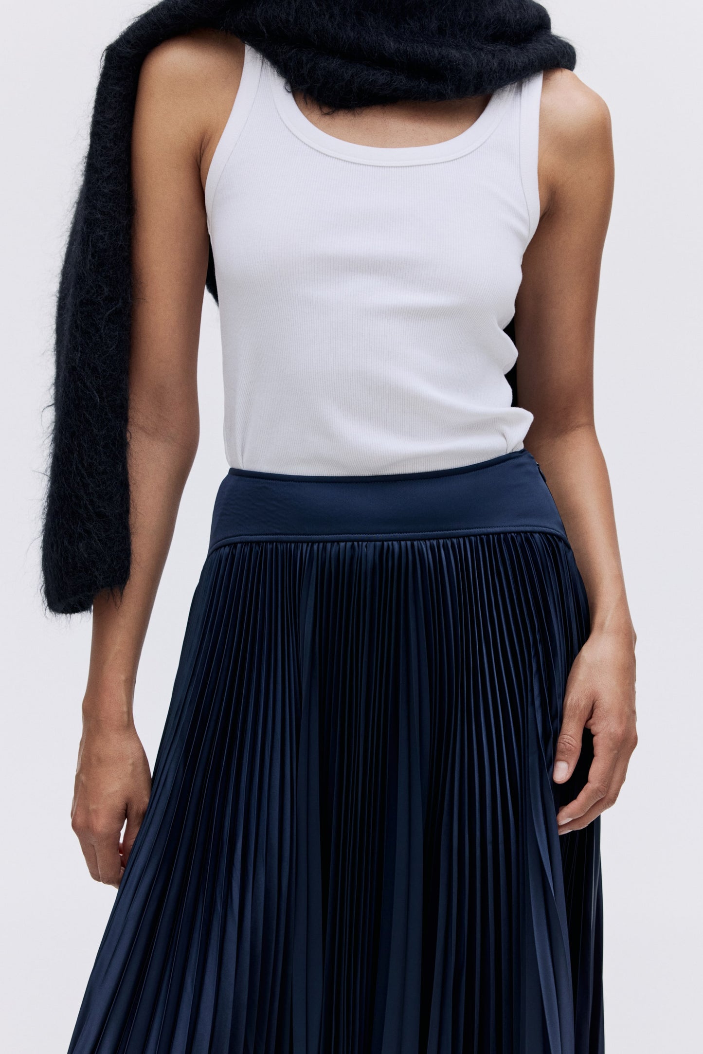Pleated skirt