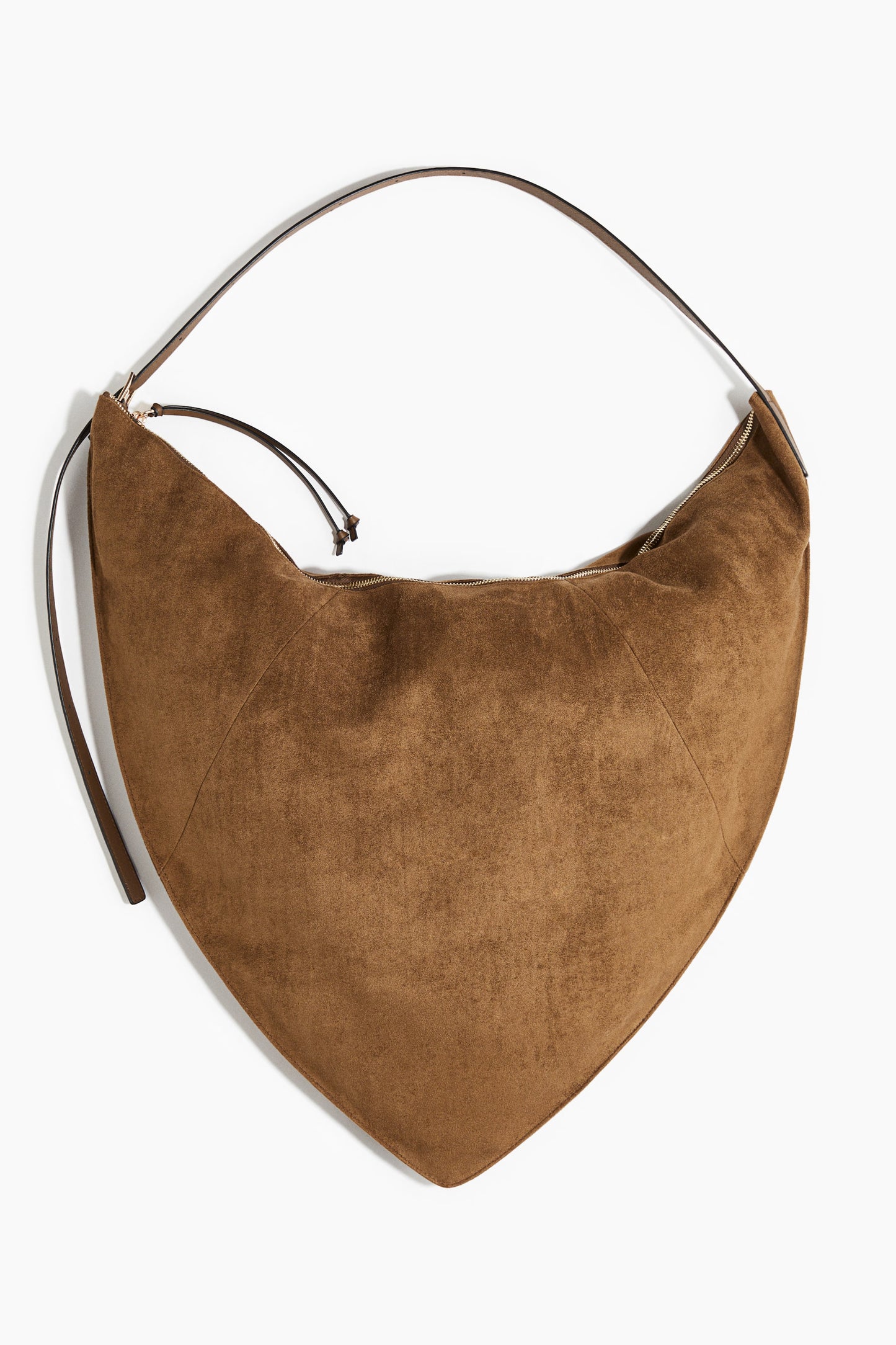Triangular crossbody bag