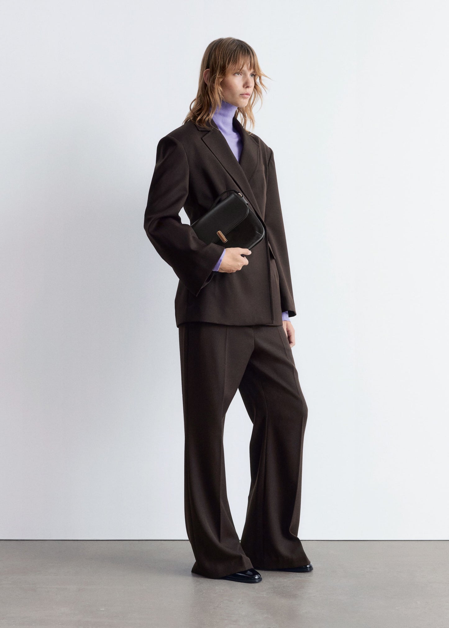 Double-Breasted Wool Blazer