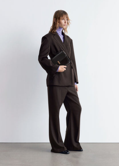 Double-Breasted Wool Blazer