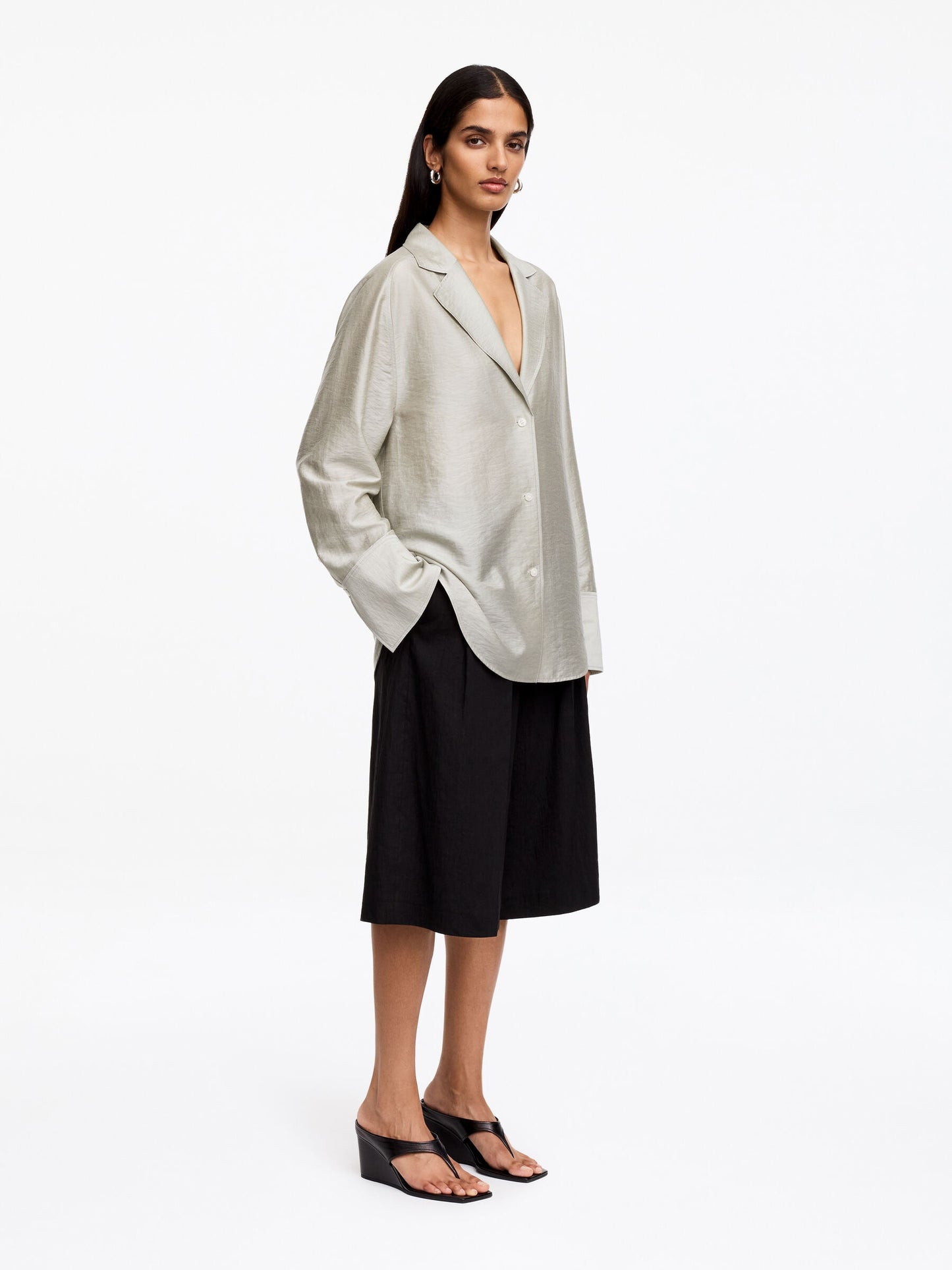 Tailored Shirt Blazer