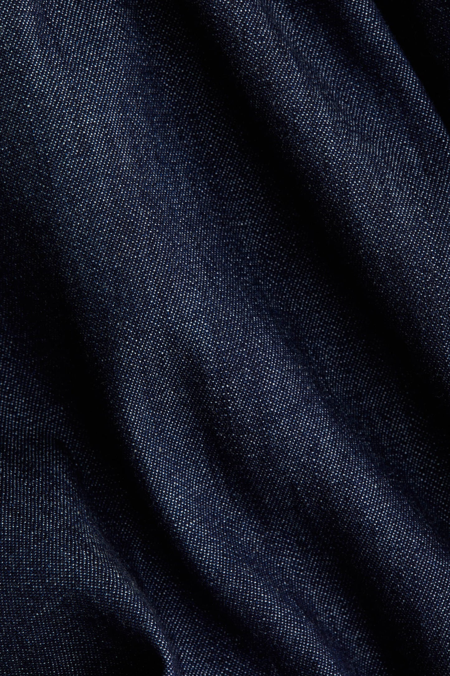 Flared denim skirt