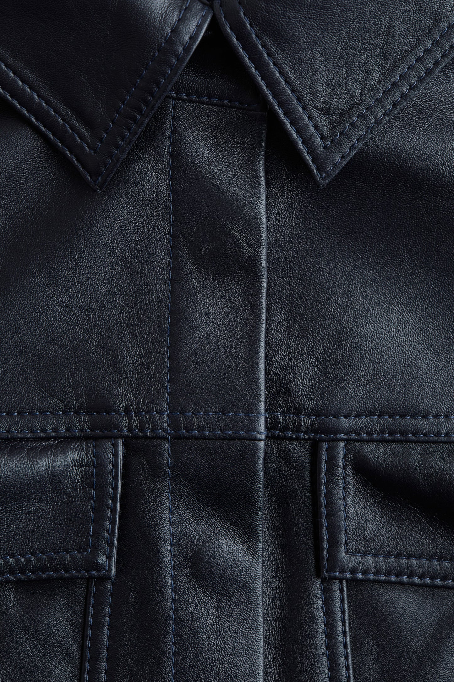 Leather shirt