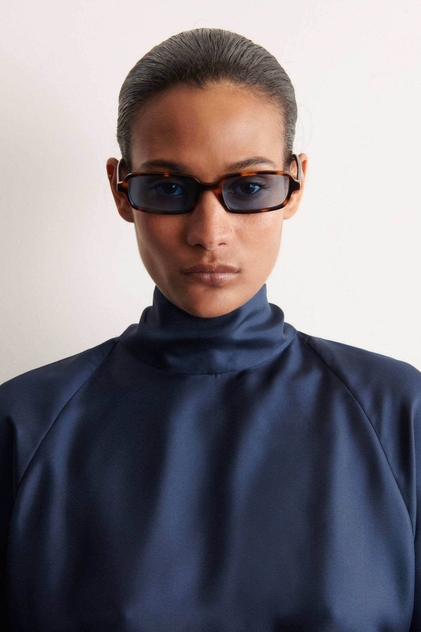 Slim Rectangular Sunglasses