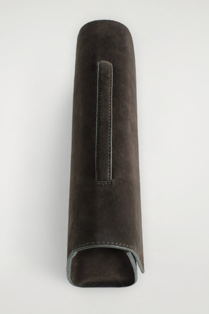 Gallery Suede Clutch Bag