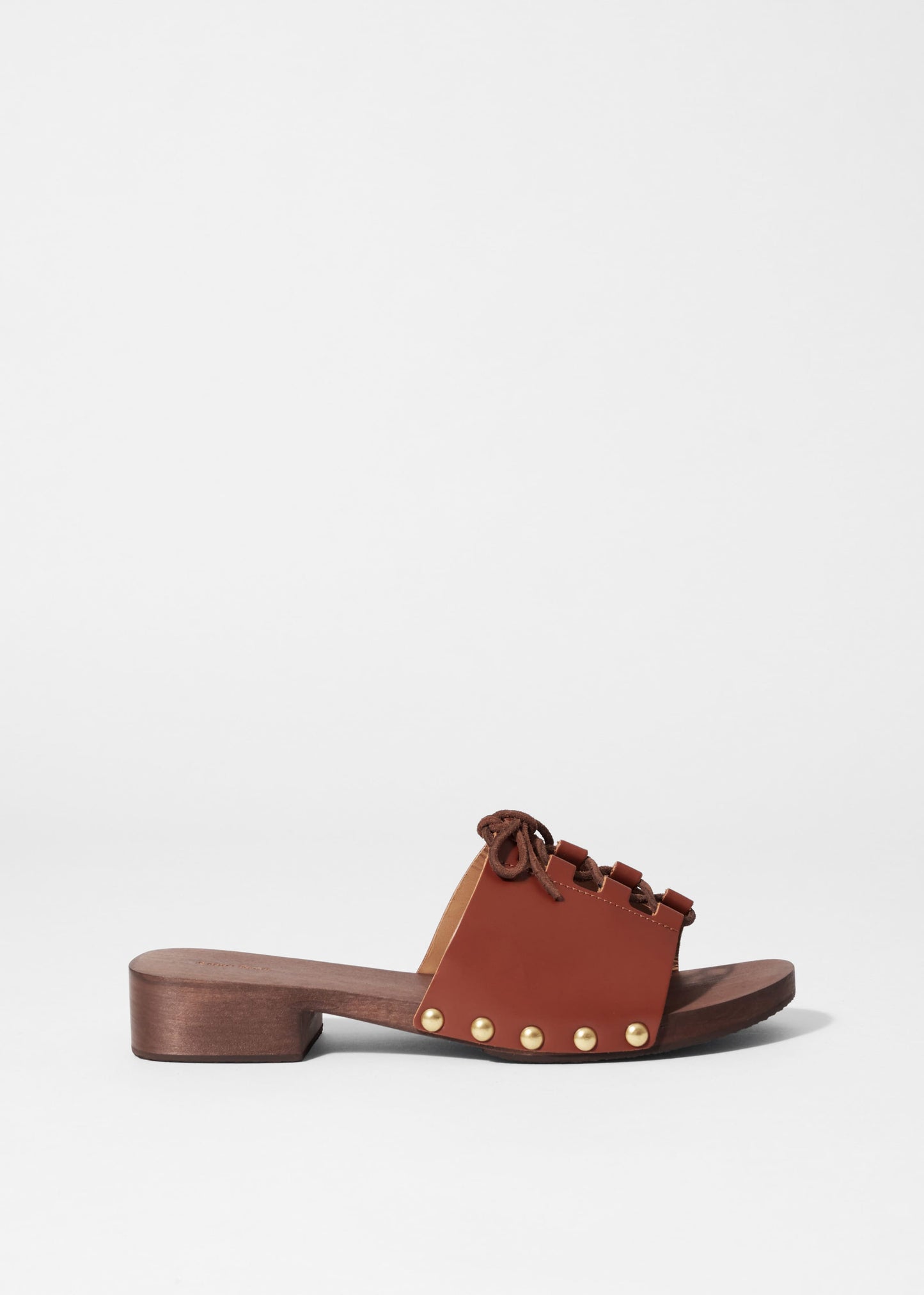Lace-Up Clog Sandals