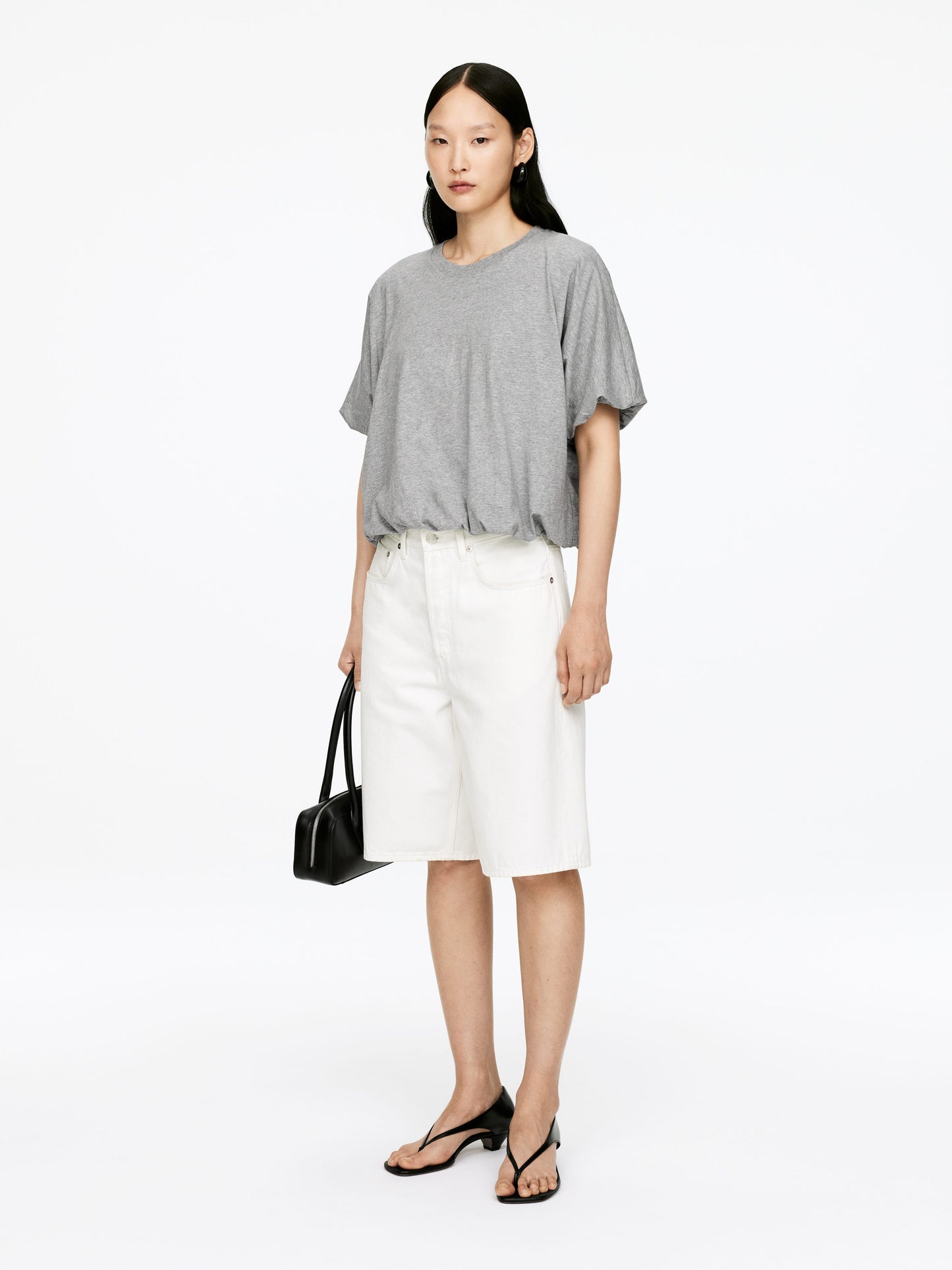 Bubble-Hem T-Shirt