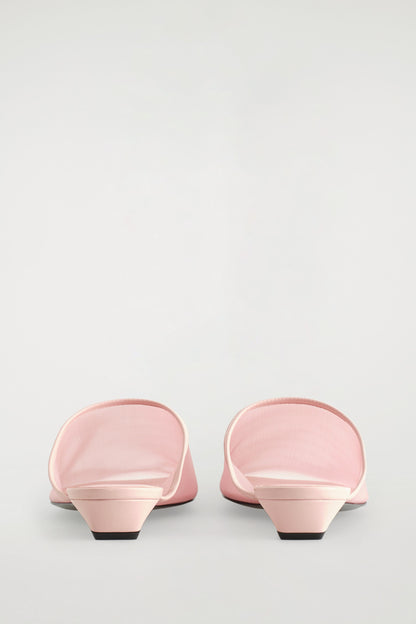 Sheer Mesh Mules