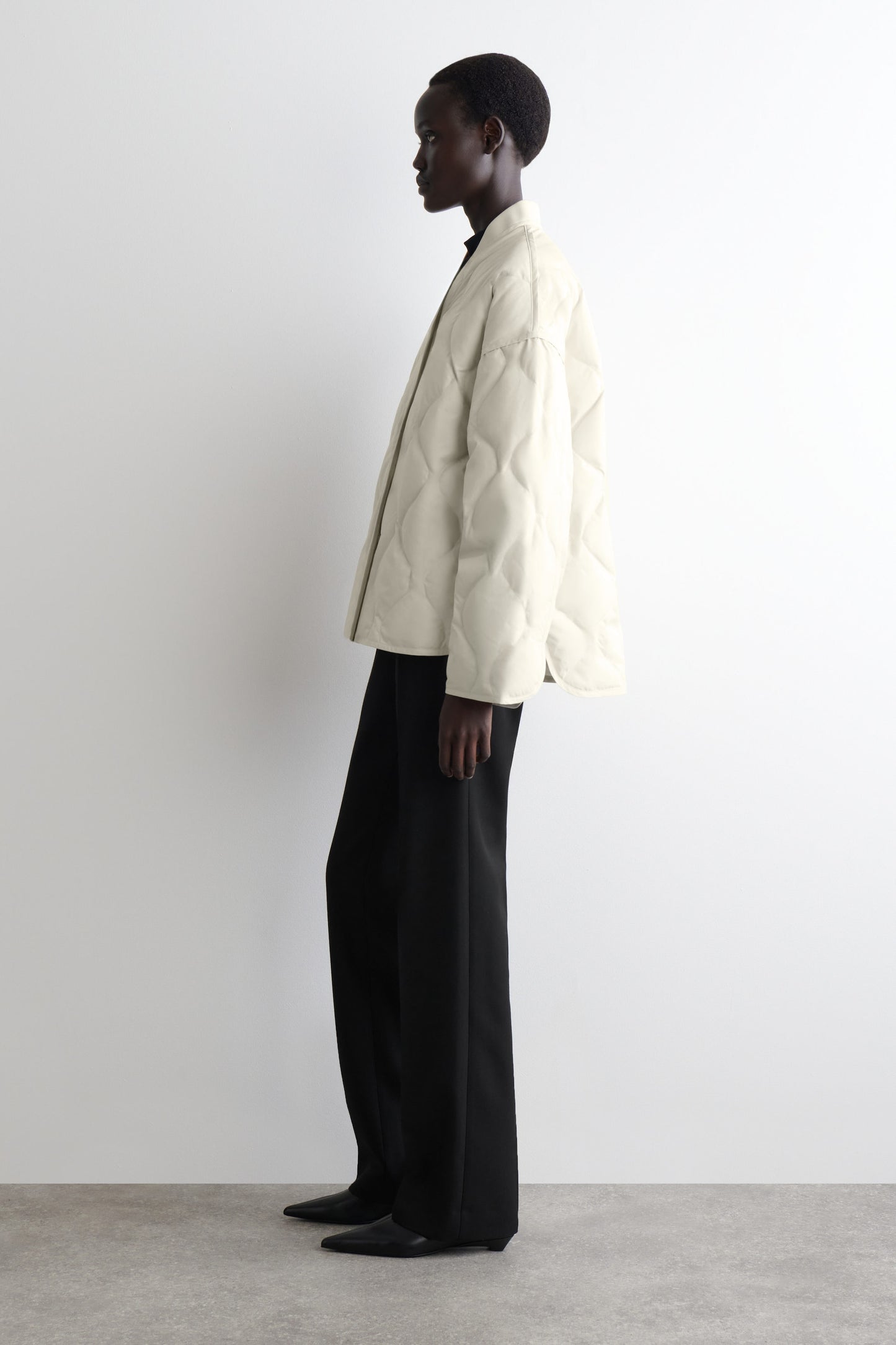 Oversized Quilted Jacket