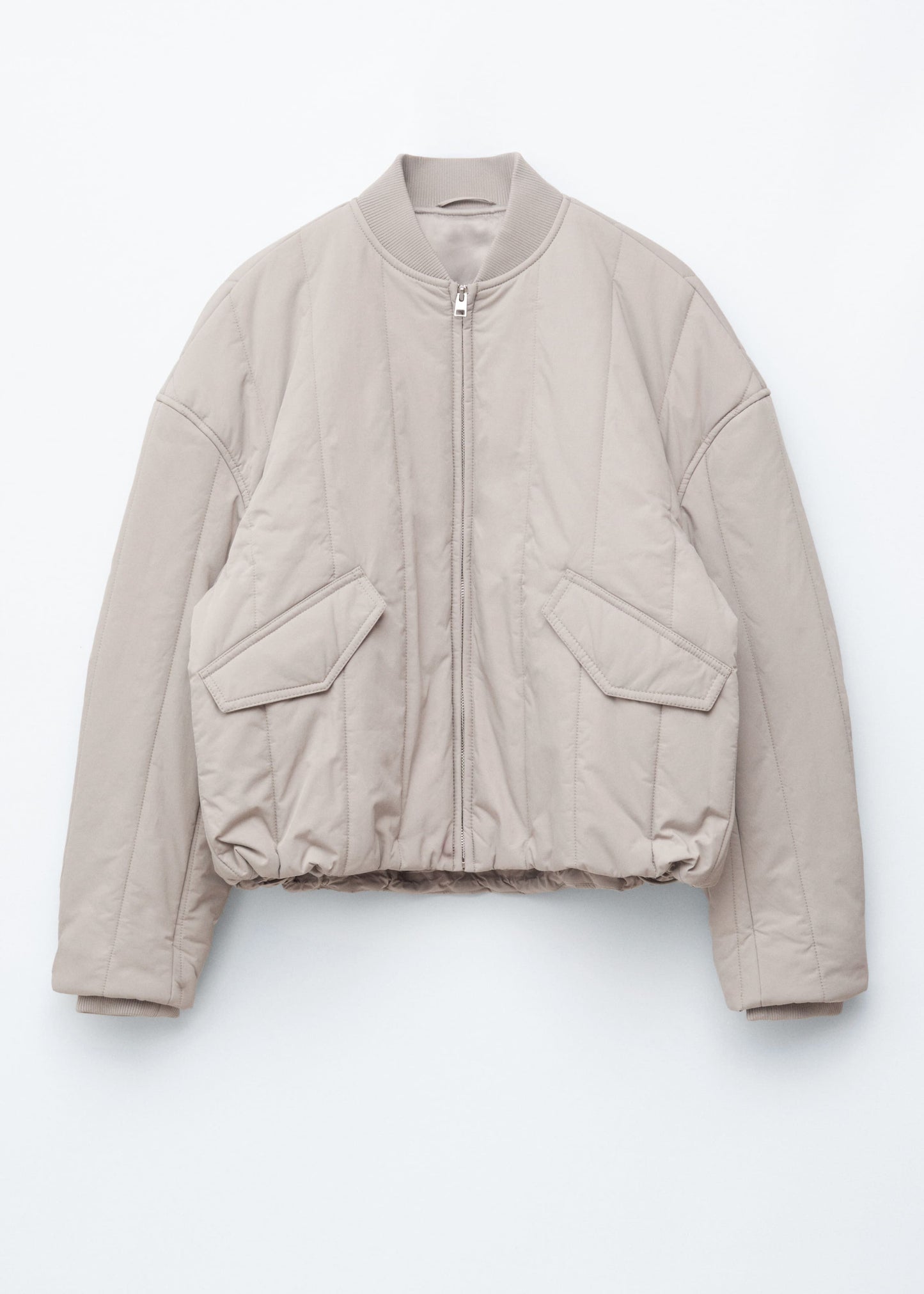 Oversized Bomber Jacket