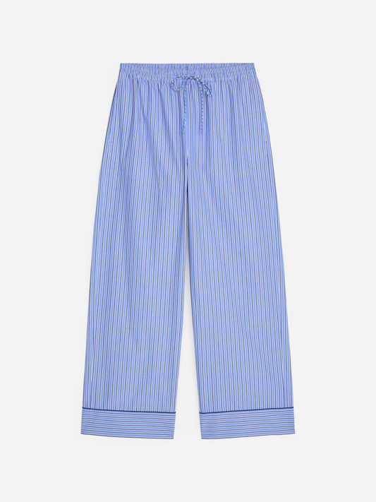 Striped Cotton Trousers