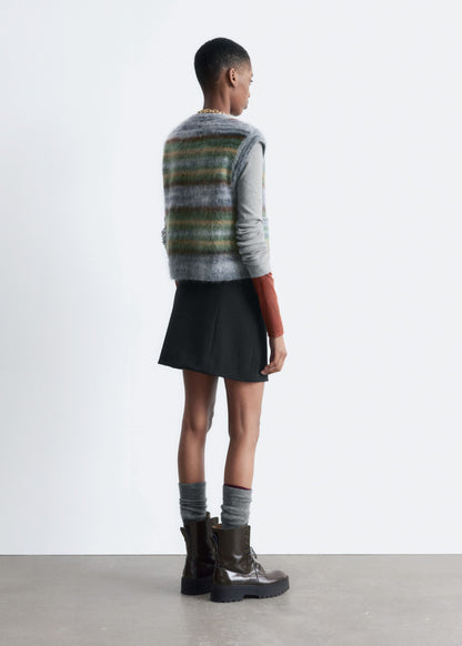 Brushed Knitted Vest