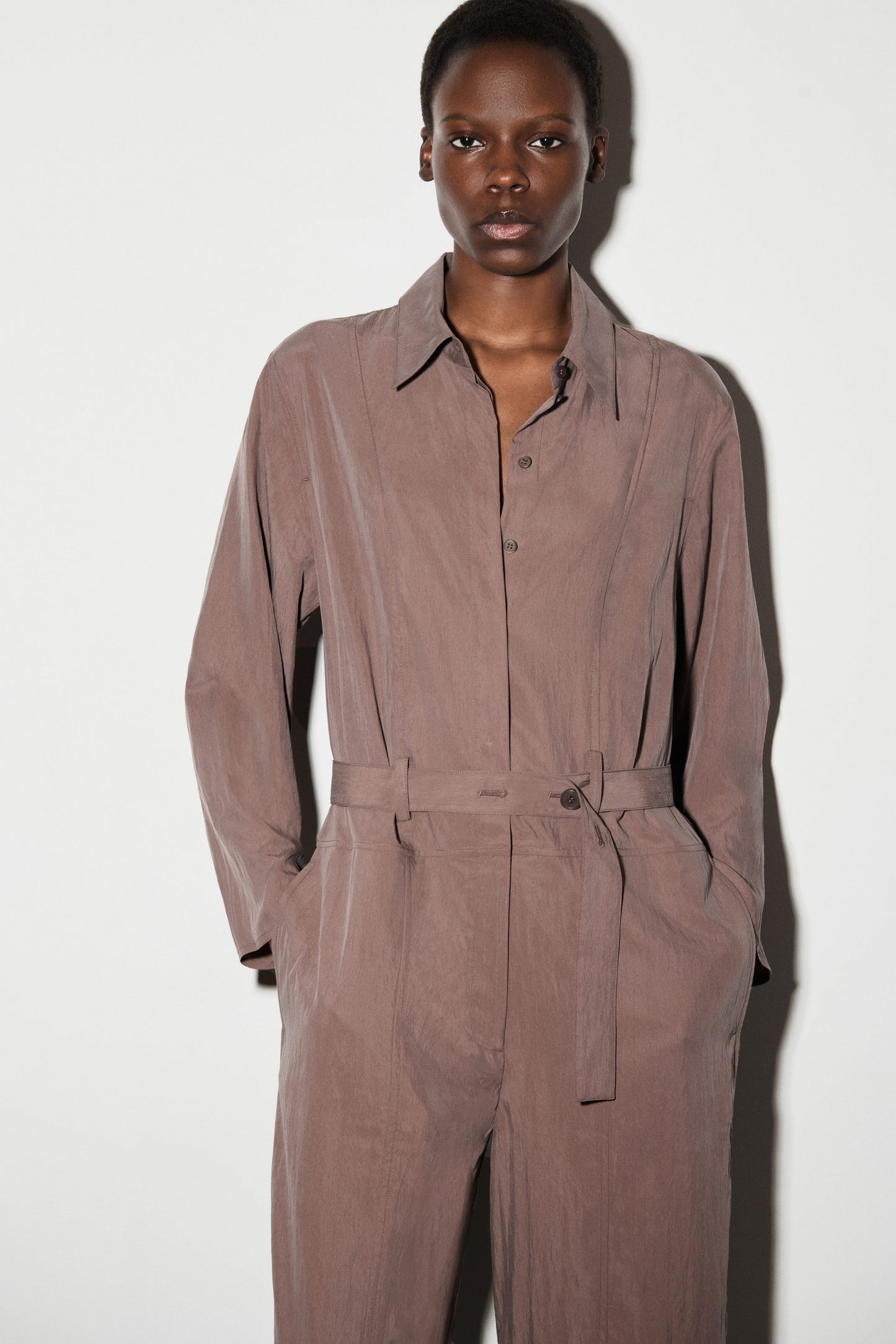 Belted Modal Boilersuit