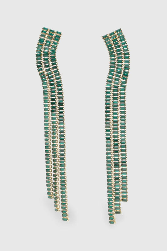 Diamante Drop Earrings