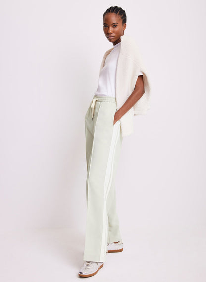 Green Side Stripe Trousers