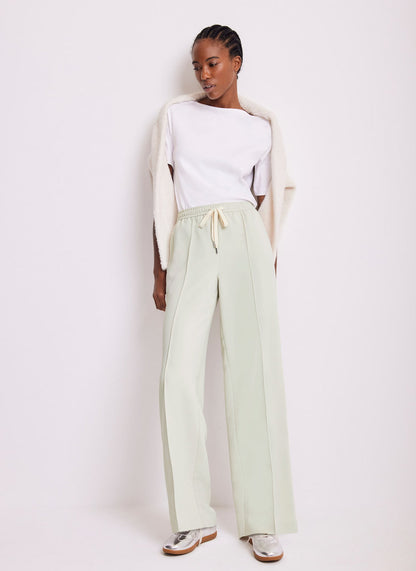 Green Side Stripe Trousers