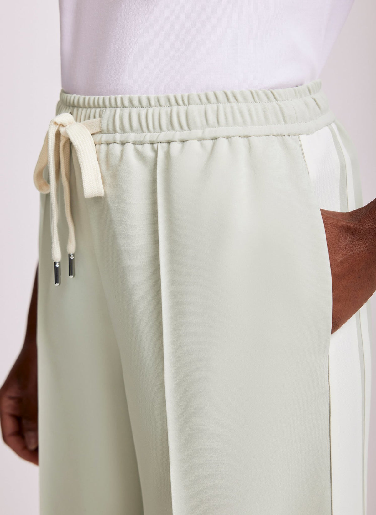 Green Side Stripe Trousers