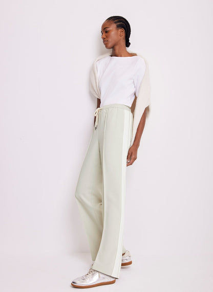Green Side Stripe Trousers