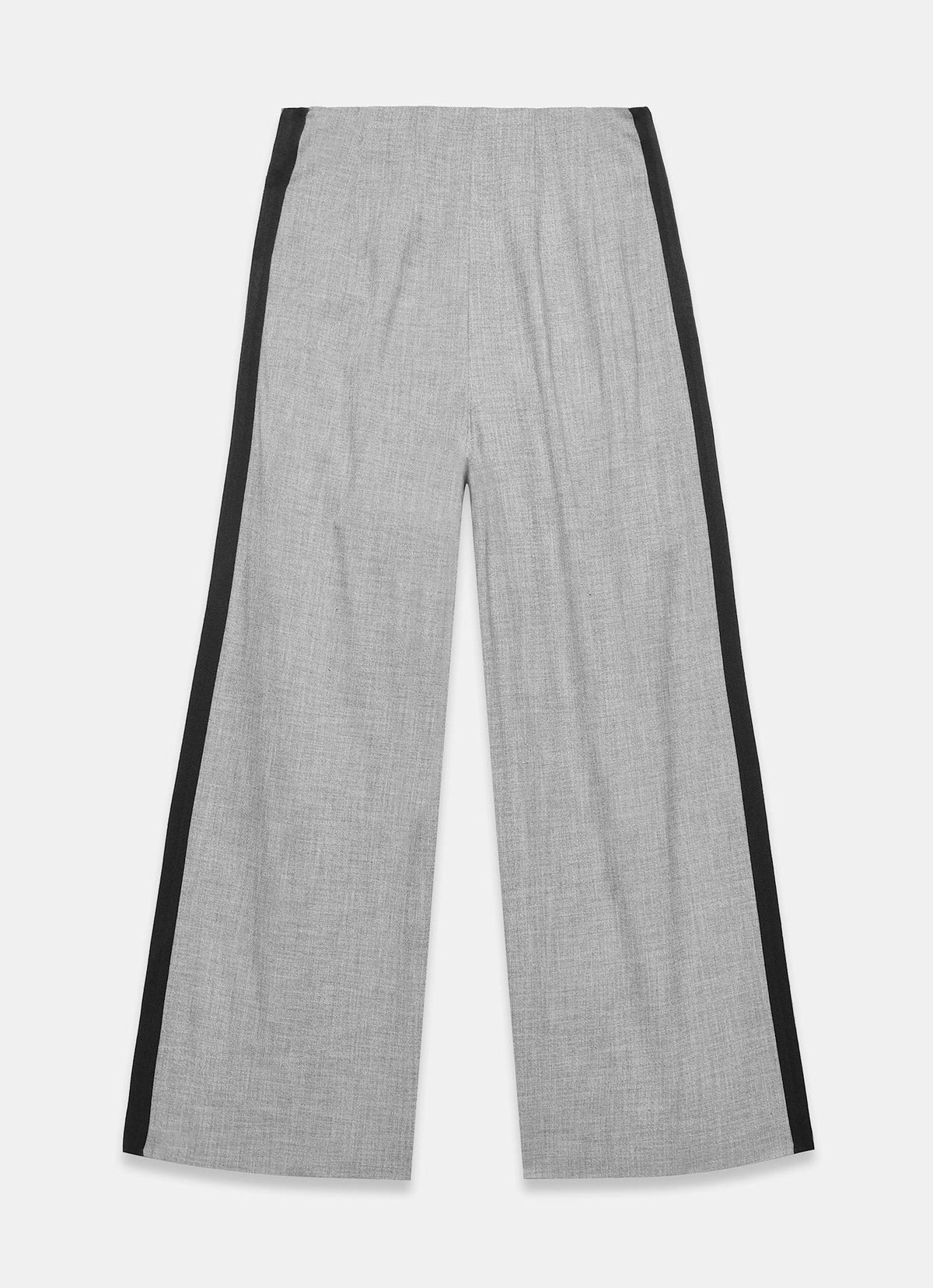 Grey Wide Leg Trousers