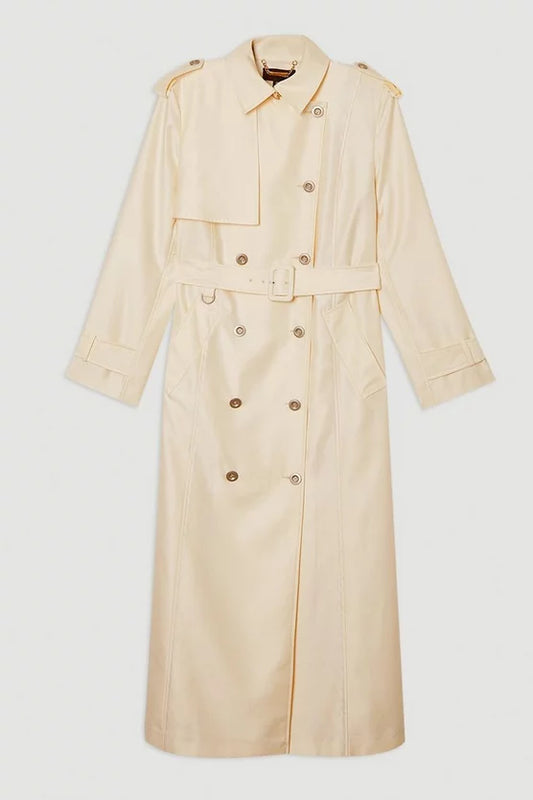 Soft Signature Trench Coat