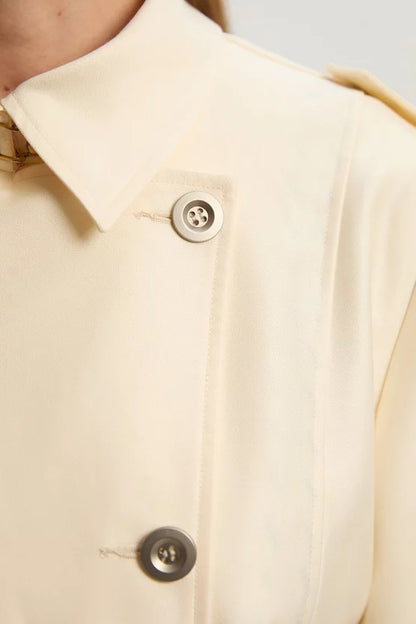 Soft Signature Trench Coat