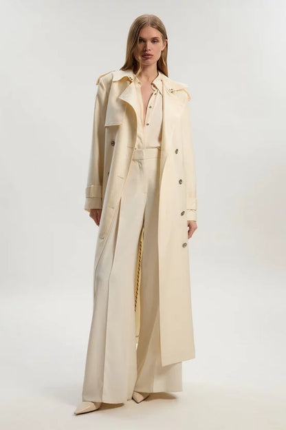 Soft Signature Trench Coat
