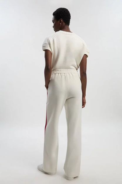 Tailored Side Stripe Straight Leg Trouser