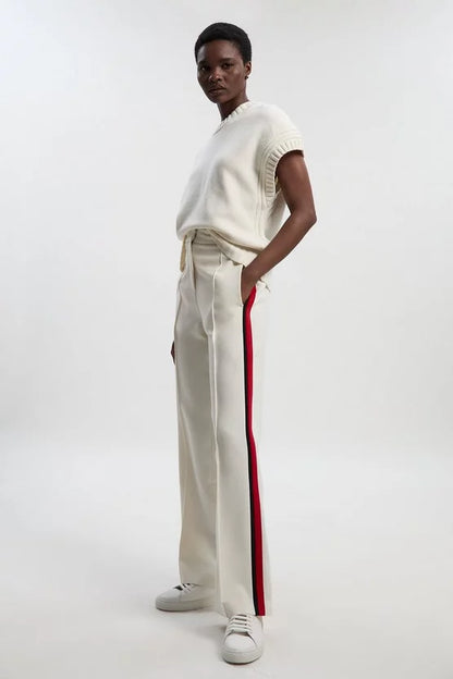 Tailored Side Stripe Straight Leg Trouser