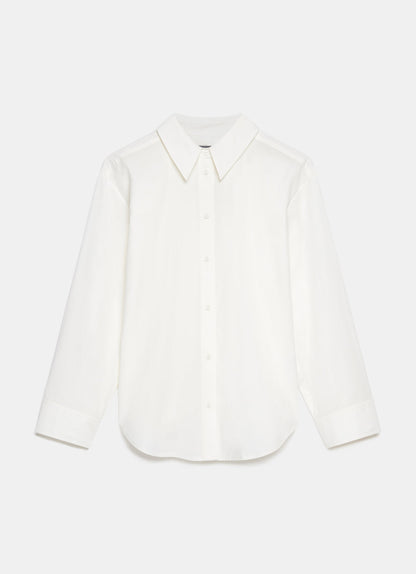 White Oversized Tailored Shirt