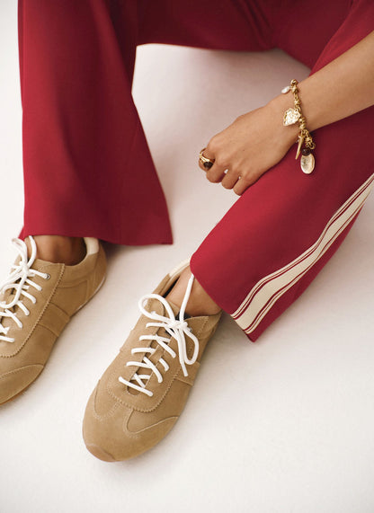 Kiko Tan Suede Trainers