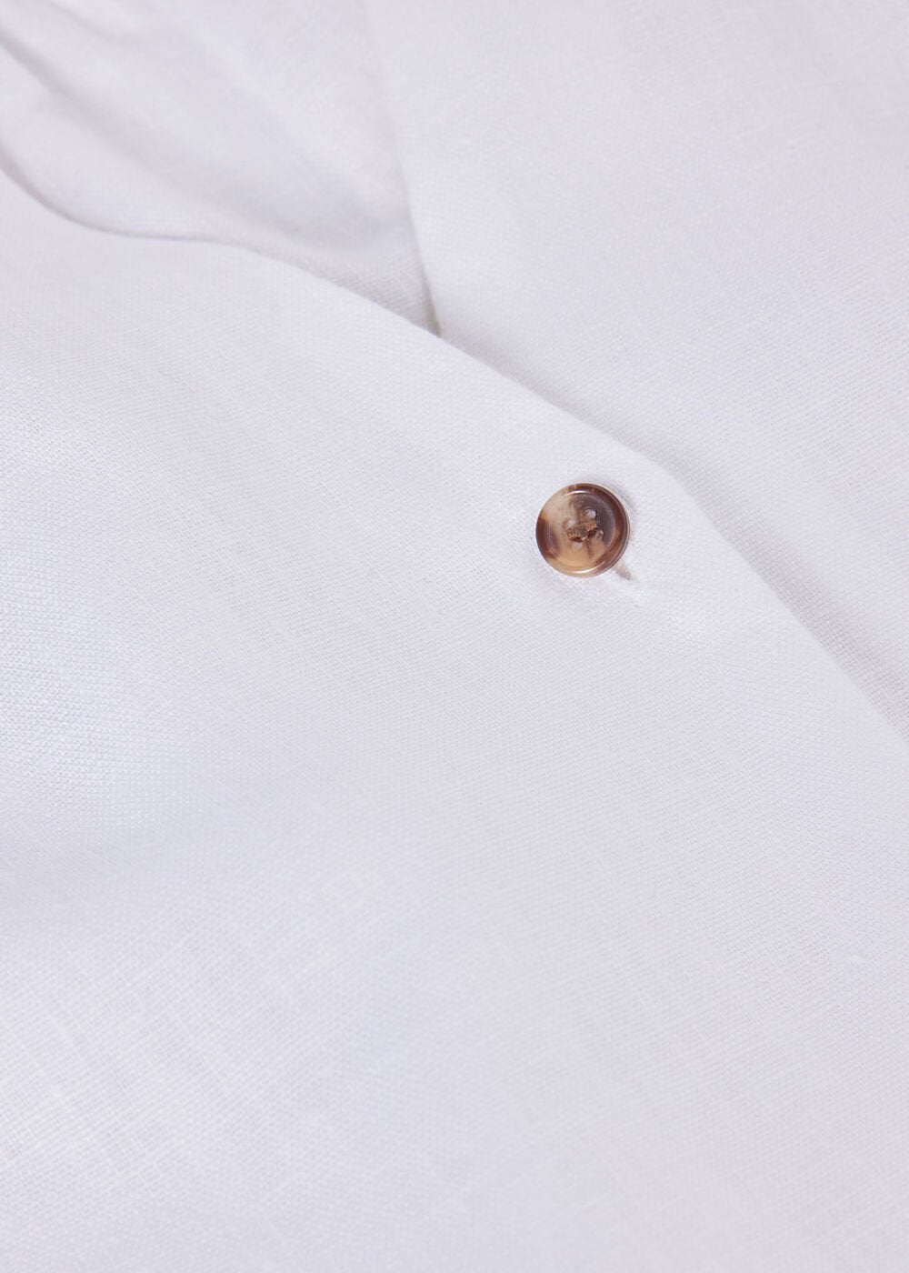 White Laura Linen Tank