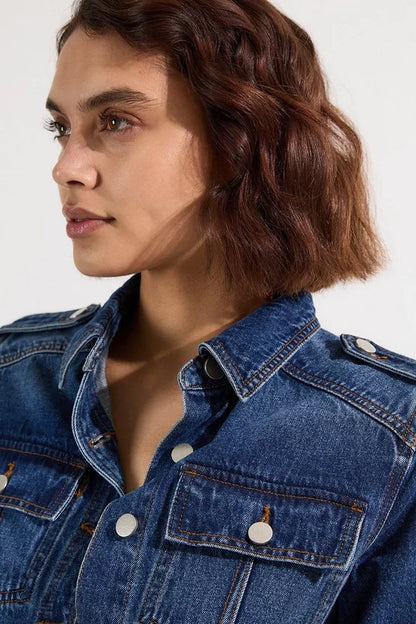 Denim Boiler Jumpsuit