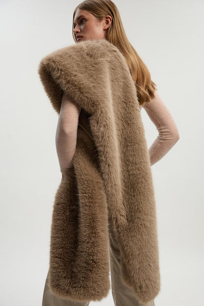 Faux Fur Scarf