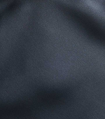 Navy Satin Bias Cut Midi Skirt